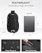 WATERFLY Small Crossbody Sling Bag: RFID Blocking Anti Theft Sling Backpack Chest Bag Travel Hiking Daypack Man Woman