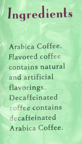 Hawaiian Paradise Coffee 10% Kona Ground Coffee, Macadamia Nut, 7 Ounce