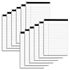5″ x 8″ Note Pads 12 Pack of Legal Pads 30 Sheets Notepad College Ruled Small Writing Pads Perforated Pages Paper Pads 80GSM Heavyweight Paper Note Pads for Home, Office, or School