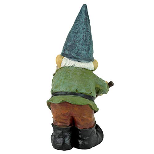 Garden Gnome Statue - Water Pump Pete Garden Gnome - Lawn Gnome, Full Color - Image 4