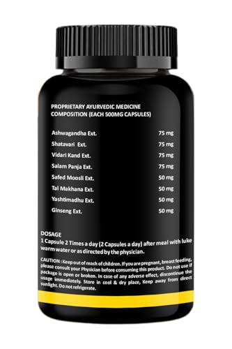 Nutriley Muscle Mass Gainer, Weight Gainer, bodybuilding supplements, Helps In Gain Weight, Build Muscle (60 Capsules)