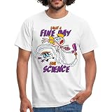 Spreadshirt® Cartoon Network Le Laboratoire De Dexter Science T-Shirt Homme, XL, Blanc