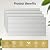 TONOR Dual-Layer Thickened Acoustic Wall Panels Self Adhesive, 4 Pack 47.2"x23.6"x0.72" High Density Large Sound Proof Panels for Walls, Peel and Stick Wall Panels for Interior Wall Décor, Grey