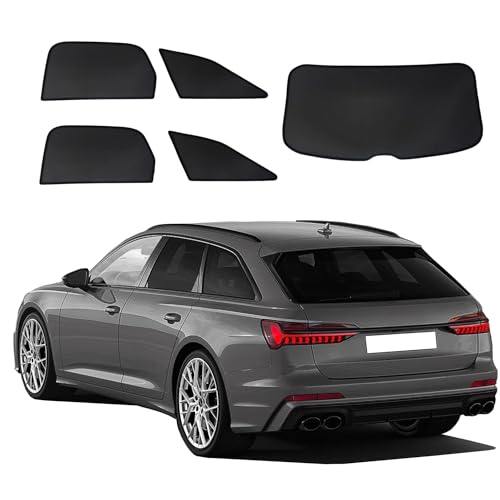 Protection solaire auto pour voyage en famille en Audi A6 C8 Avant 2018-2025