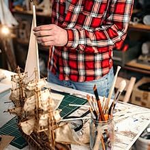 Miniatura 7 de 3 hojas de madera contrachapada de abedul báltico de 12 x 16 x 12 pulgadas a 0.472 in, madera contrachapada sin terminar para manualidades, tableros