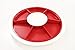 Produktbild TUPPERWARE Schlemmerrunde Preludio rot/weiß