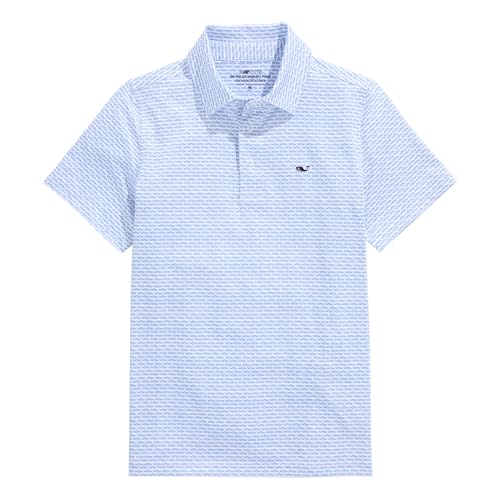 Image of Vineyard Vines Kids Printed Sankaty Polo (Toddler /Little Kids /Big Kids)