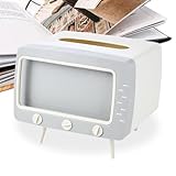 Compatibilité à large ouverture : s'adapte à la plupart des boîtes à mouchoirs carrées de taille standard sur le marché avec une utilisation sans souci. Profitez d'une commodité de taille moyenne et d'un chargement facile grâce à la conception à grande ouverture de notre support de téléphone pour boîte à mouchoirs TV, offrant une compatibilité ultime pour votre maison.