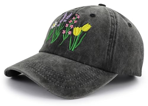Sombrero de jardín para mujer, ajustable de algodón miniatura 2