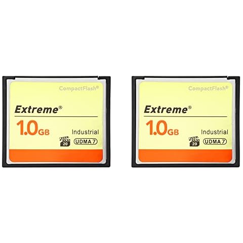 Two Pack High Speed 1GB Extreme Compact Flash Memory Card CF Card Camera Card Cover