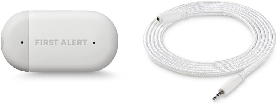 First Alert L1 WiFi Water Leak and Freeze Detector + 5 FT Cable Sensor for WiFi Water Leak & Freeze Detector