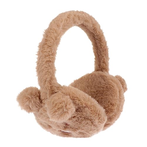 VALICLUD 1pc Cartoon Ear Muffs for Boys and Girls Cute Cold Ear Lightweight Design for Birthdays Christmas Color - Main Image
