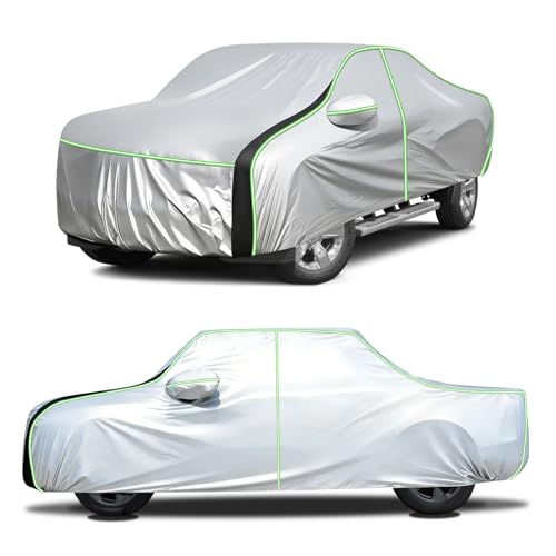 Cartist Car Cover Fits for 2014-2026 GMC Sierra Crew Cab 6.5-6.6FT/ 2006-2018 Chevrolet Silverado Crew Cab 6.5FT, All Weather Car Covers Outdoor for Silverado Accessories, Waterproof