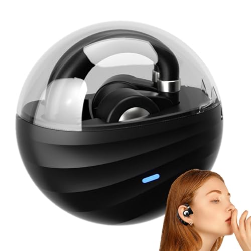 Ear Pieces For Cell Phone | Sweat Resistant Earphones,Wireless Air Conduction Sport Headphones, Over Earhooks Waterproof Headset, For Running Workout Sports