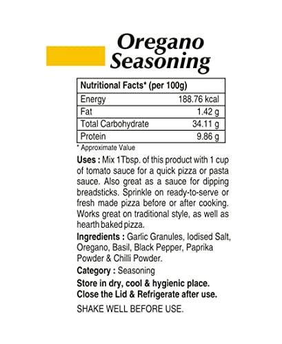 Image of NATURESMITH OREGANO SEASONING-75g || BIG SPRINKLER READY TO USE JAR ||