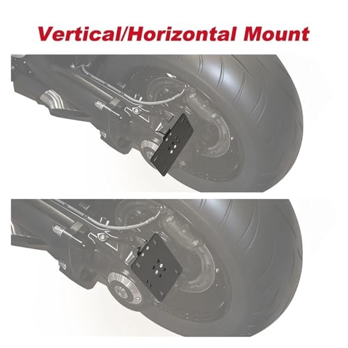 Support de Plaque Moto pour Triumph Rocket en Aluminium Robuste - 7