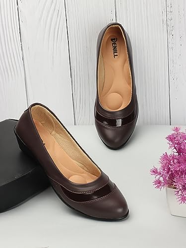 Image of Denill Women Wedge Heel Ballet Flats (Bellies)