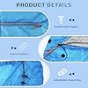 REDCAMP Kids Mummy Ultra Lightweight Sleeping Bag for Backpacking, Comfort for Warm Weather, with Compression Sack, Blue #3