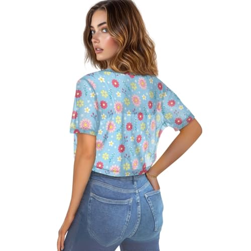 Image of Womens Short Sleeve Cardigans Lightweight Summer Cardigan Trendy Bolero Shrug Cute Floral Cardigan Sheer Bolero