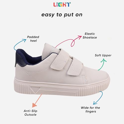 Light - Kids Shoes Kit with Watch & Sunglasses - Shoes for Boys, Quality Kid Sneakers, Easy to Put On2