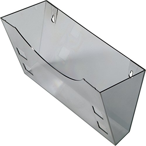 Preisvergleich Produktbild Helit H6103008 - Wandhalter "the grid", grau transparent