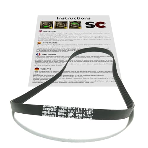 SC Solocorreas - Waschmaschinenriemen 6EPJ 1216