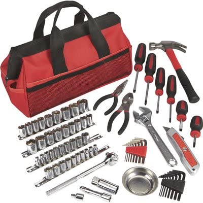 Ironton Tool Bag Set - 70-Pc. 1/4In. And 3/8In. Drive #TOP19