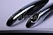 UNICUS Door Handle Cover w/Comfort Access (w/Push Button) 4X Compatible with Mini R60 2011-2016 Countryman Cooper S, (Gloss Black)