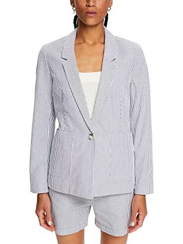 ESPRIT Damen Blazer 052ee1g310, 102/White 3, 32