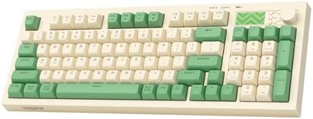 wegear Pastel Wireless Keyboard, Computer Gaming Keyboard -Green