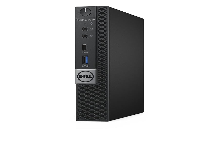 Dell Optiplex 7050 Micro Form Factor Desktop, Intel i5 7500T 2.7Ghz, 16GB DDR4, 1TB Hard Drive, Wi-Fi, HDMI, Windows 11 (Renewed)