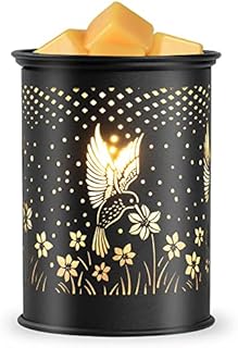 mocosa Metal Wax Melt Warmer, Wax Melter Scented Candle Wax Burner, Wax Warmer for Scented Wax for Home Office Décor and Gifts for Holiday