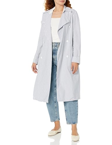 Trench rag & bone Adriene rayé idéal pour vos sorties en ville et rendez-vous