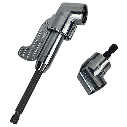 Ocamo 1PC/2PCS Power Drill Bit Right Angle Driver Hexagonal Screwdriver