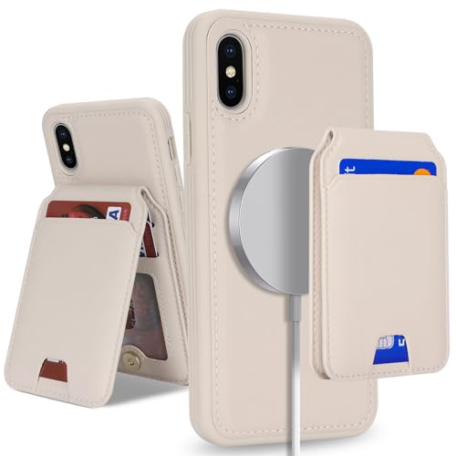 Étui portefeuille amovible 2 en 1 pour homme protégeant l'iPhone X
