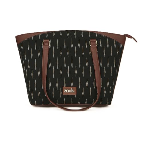 Image of ZOUK Printed Vegan Classic Travel Tote For Women's Ladies