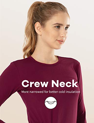 Image of MANCYFIT Thermal Leggings for Women Fleece Lined Pants Long Underwear Bottoms