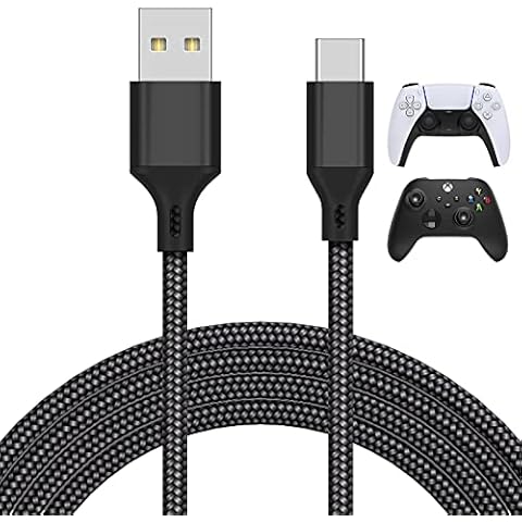 16.4FT Ladekabel für PS5/für Xbox Series X/S Controller/für Switch Pro Controller Cover