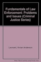 Fundamentals of Law Enforcement: Problems and Issues (Criminal Justice Series) 0829902228 Book Cover