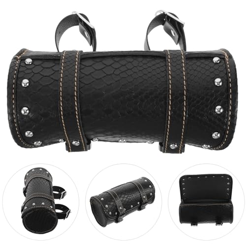 Bolsa de silla para motocicleta Mikinona patrón, pequeña, liberación rápida, organizador trasero y delantero, impermeable, mini almacenamiento de herramientas para moto miniatura 5