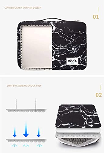 Image of MOCA Laptop Sleeve Case 15-15.6 inch, Shockproof Protective Computer Sleeve Cover with Accessories Pocket, Water Resistant Compatible for MacBook Dell HP Acer Asus Lenovo