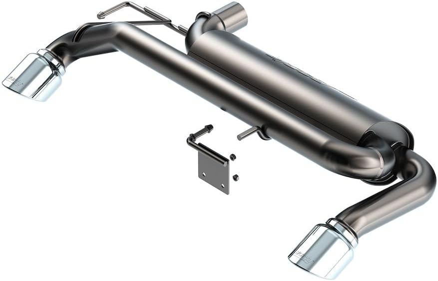 BORLA 11975 Axle-Back System for 2021-2023 Ford Bronco 2.3L 4 Cyl. Automatic/Manual Transmission 4 Wheel Drive 2 & 4 Door.