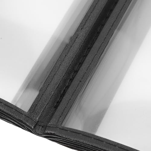 Protège menu PVC transparent pour restaurant couverture résistante durable - 6