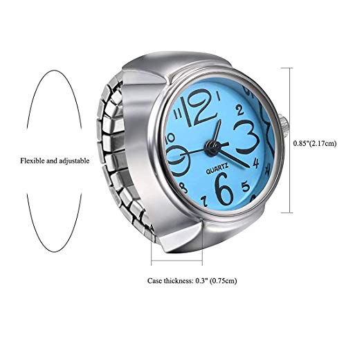 Image of Yellow Chimes Watch Designed Stretchable Rings for Women and Men