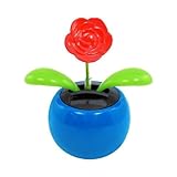 1 X Solar Dancing Flower - Rose