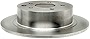 ACDelco Silver 18A1321A Rear Disc Brake Rotor