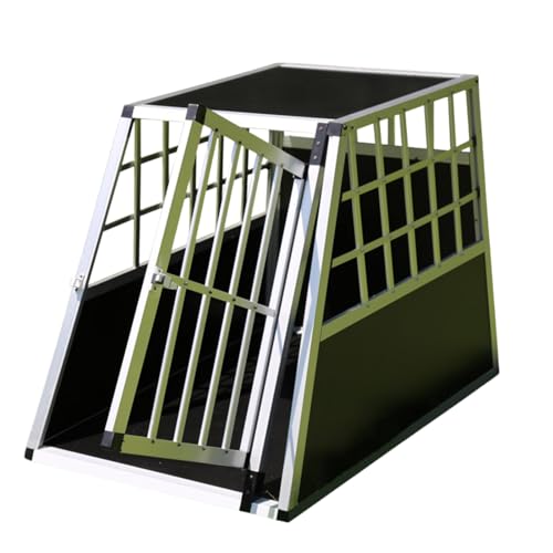 San Marco Trasportino auto in alluminio per cani di taglia