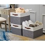 DECOMOMO Kallax Storage Cubes, Storage Baskets for Shelves 3-Pack - Image 2
