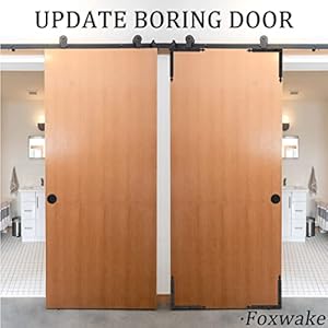 Barn door decorative corner bracket 77 in matte black rustic l brackets sliding door hardware decorator for garage farmhouse mirrors frame garden gate4 pcs with screw  urban country home decor