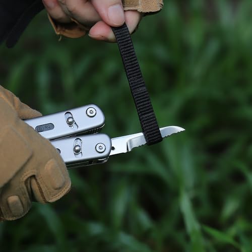Image of Roxon FT02 Build Your Own Multitool Accessory for Flex Multitool (4 pcs A set included Small Serrated Blade, Small & Large Scalpel, Large Serrated Blade) Replaceable Tools for all kinds of Knives